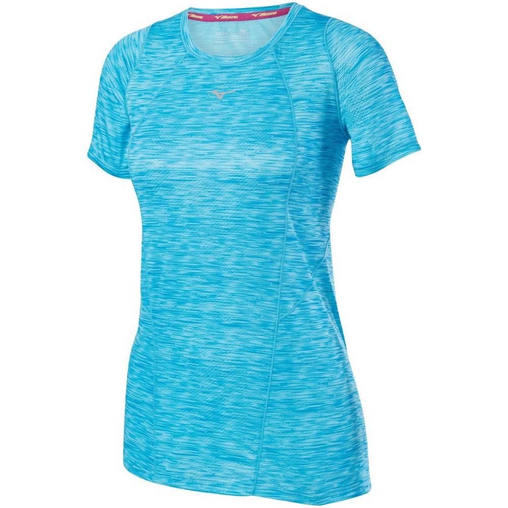 Camisetas Mizuno Alpha Vent Mujer Azules Turquesa Comprar MNOL-70421